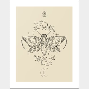 Death Moth Worship Posters and Art